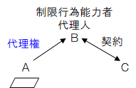 宅建過去問 平成30年（2018年）問2-2：制限行為能力者が代理人の場合でも、制限行為能力者を理由に取り消すことはできません。